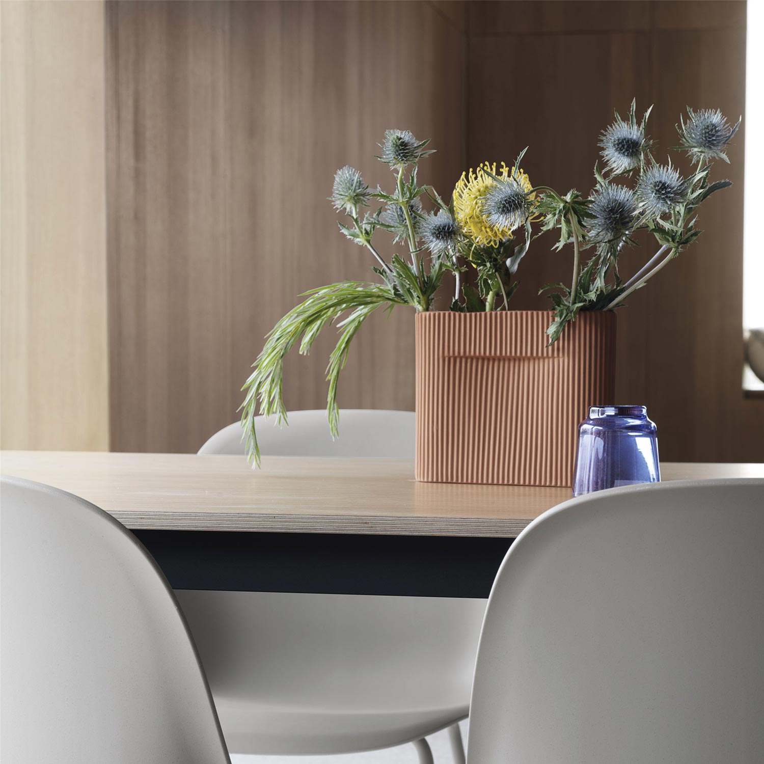 muuto ridge vase blumenvase terracotta 79949