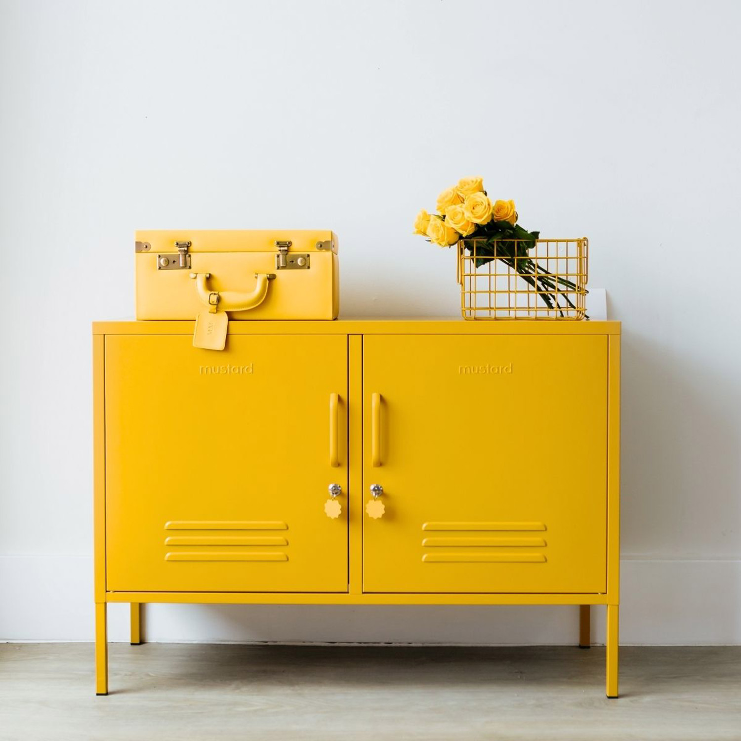 mustard made the lowdown sideboard mustard blume 96531