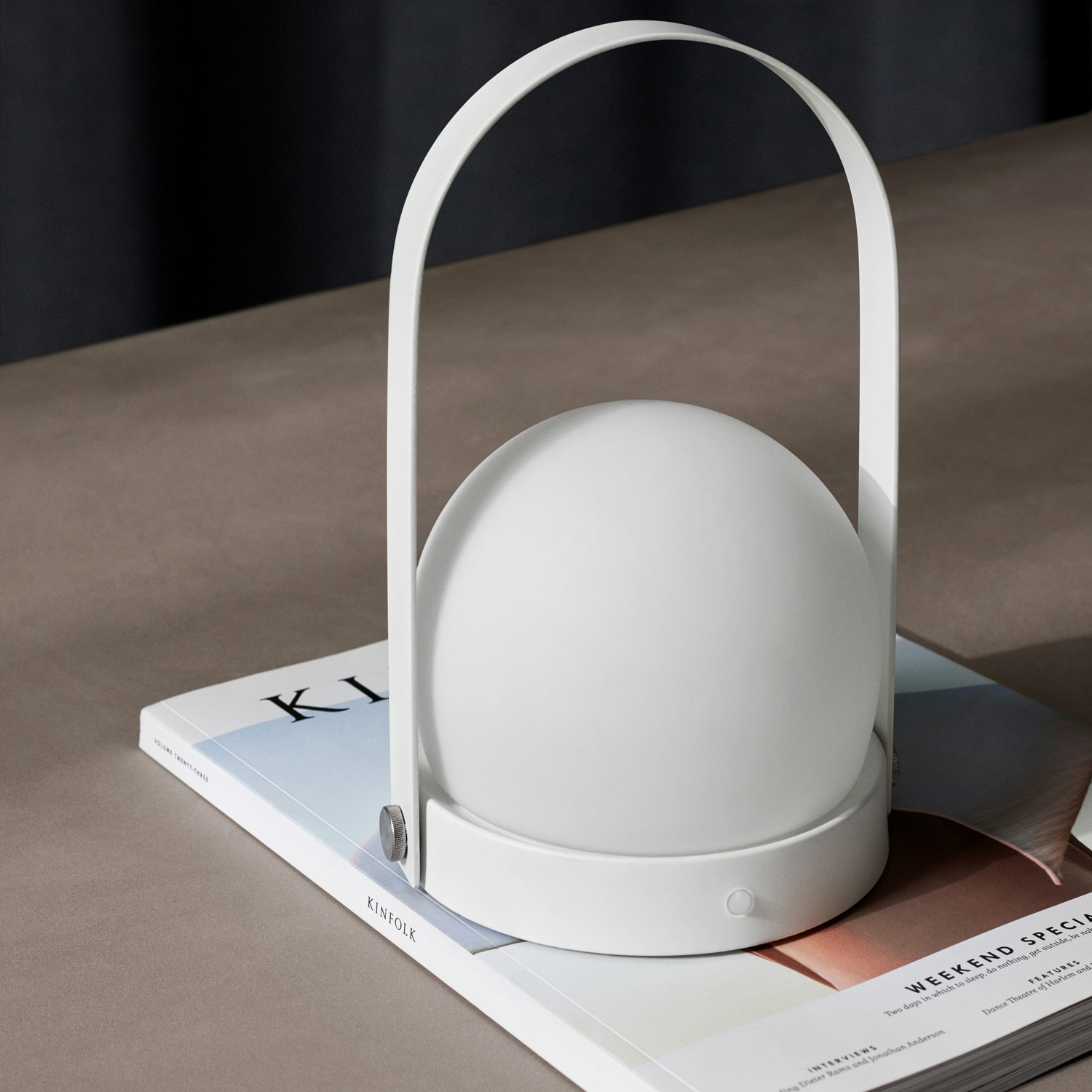 audo carry led leuchte weiss buch 96625