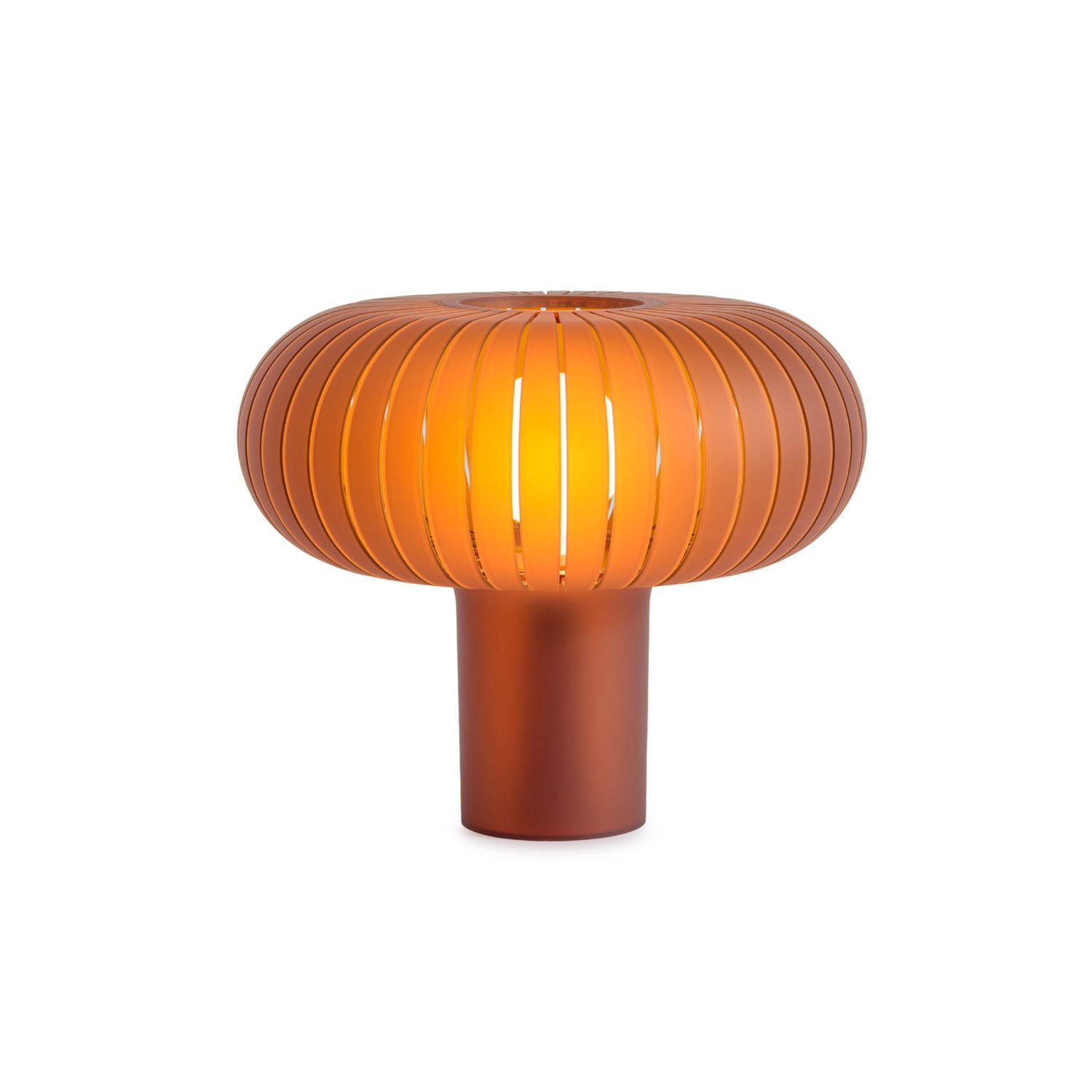 Kartell - Teresa Frozen Tischleuchte bernstein