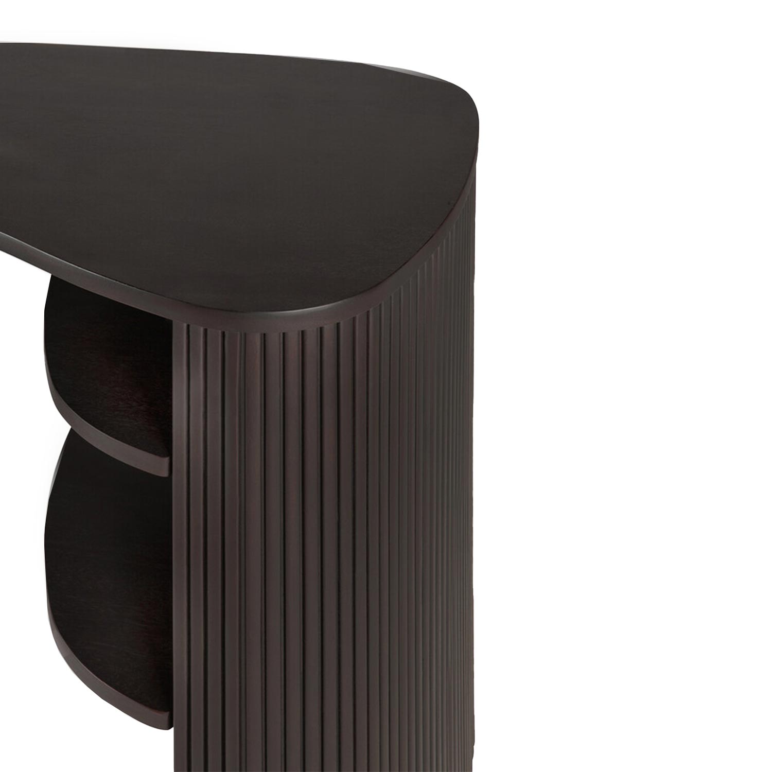 Ethnicraft - Roller Max Schreibtisch Mahagoni dunkelbraun