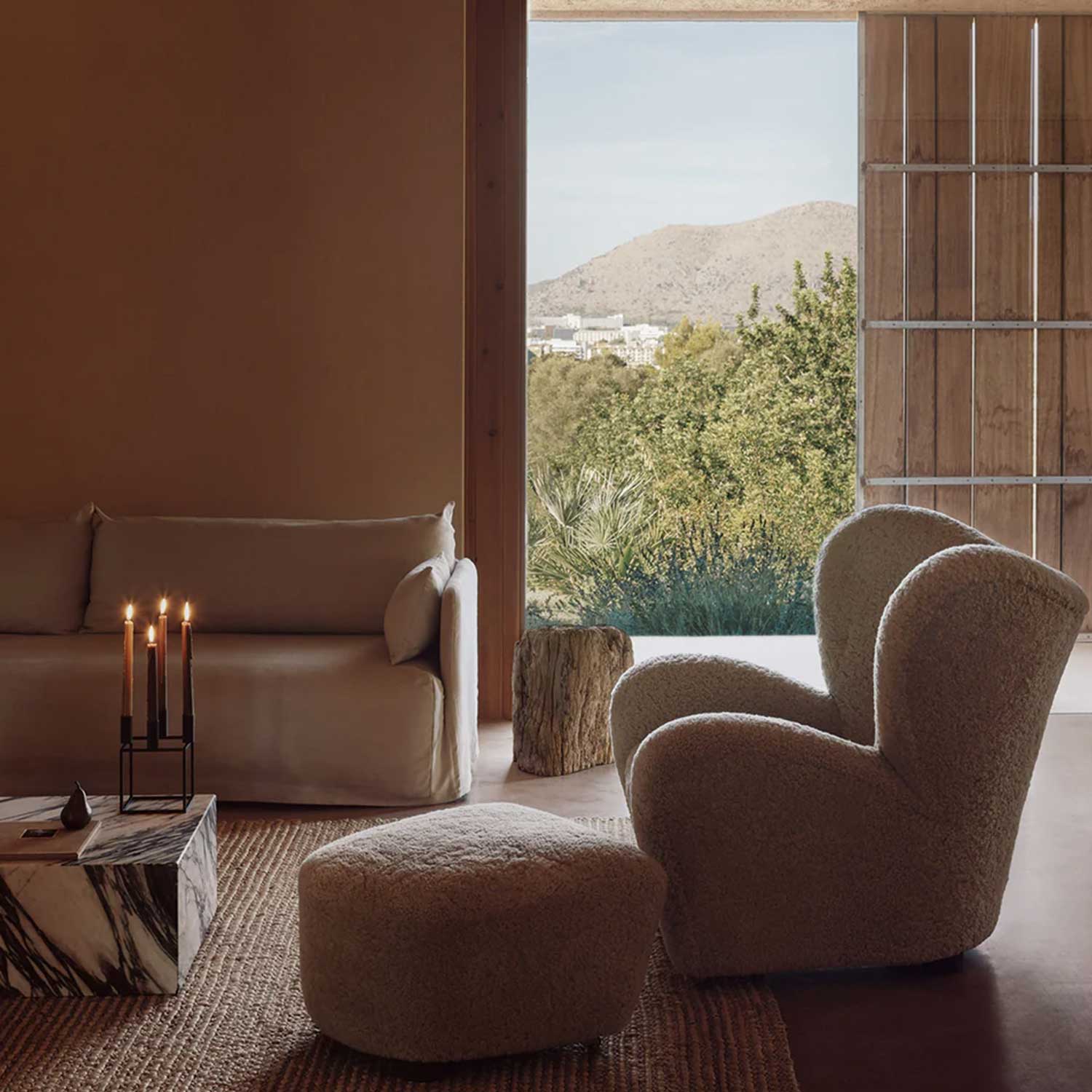 Audo - The Tired Man inkl. Fußteil Moonlight Dark Oak