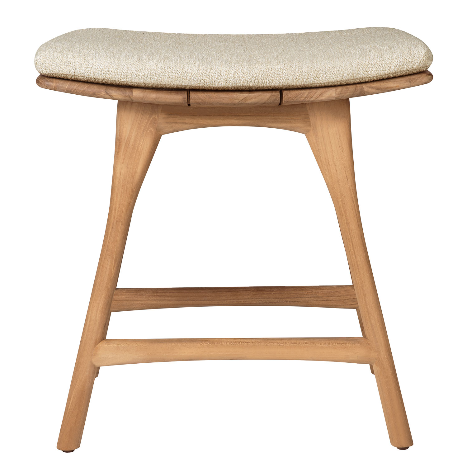 ethnicraft osso hocker mit auflage 10358 98850