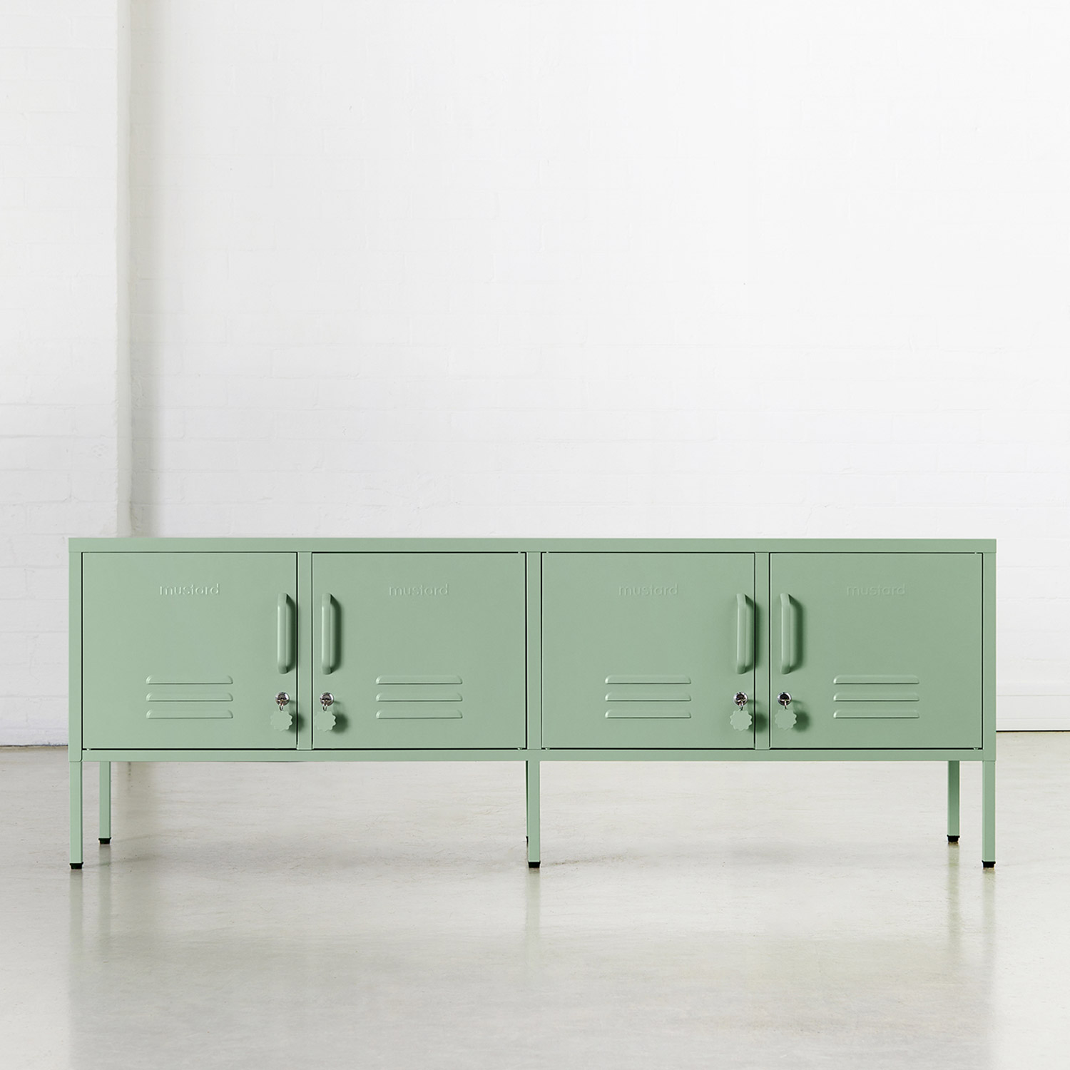 Standard sage mustard made locker closed studio 102977