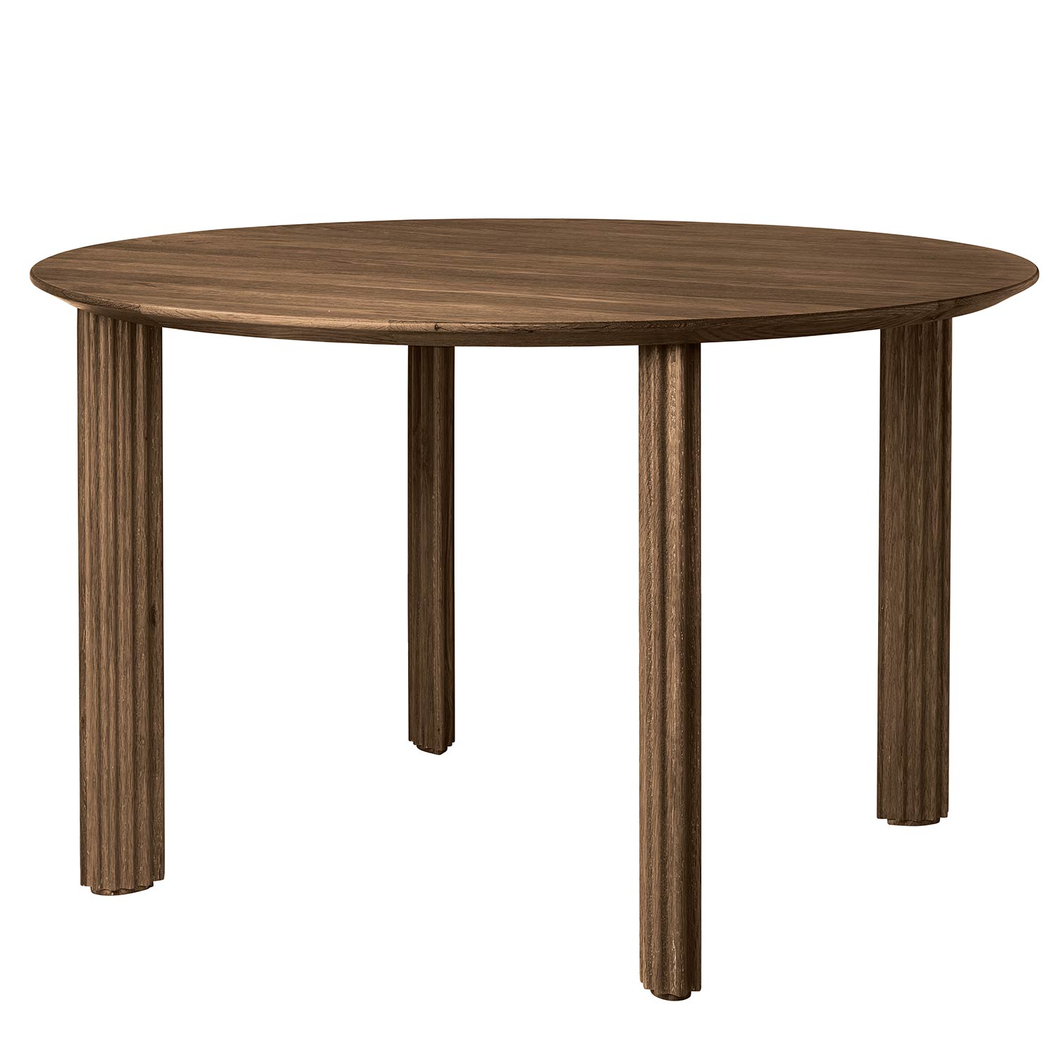 umage comfort circle tisch eiche dunkel 65754