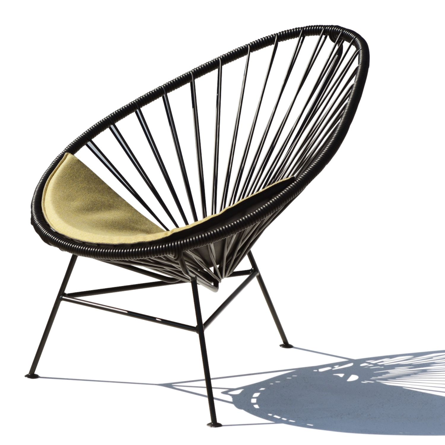 OK Design - Acapulco Mini Sitzkissen smokey yellow