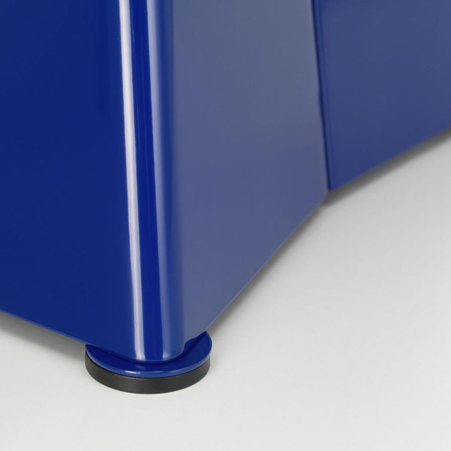 Vitra - Tabouret Métallique Hocker Prouvé Bleu Marcoule