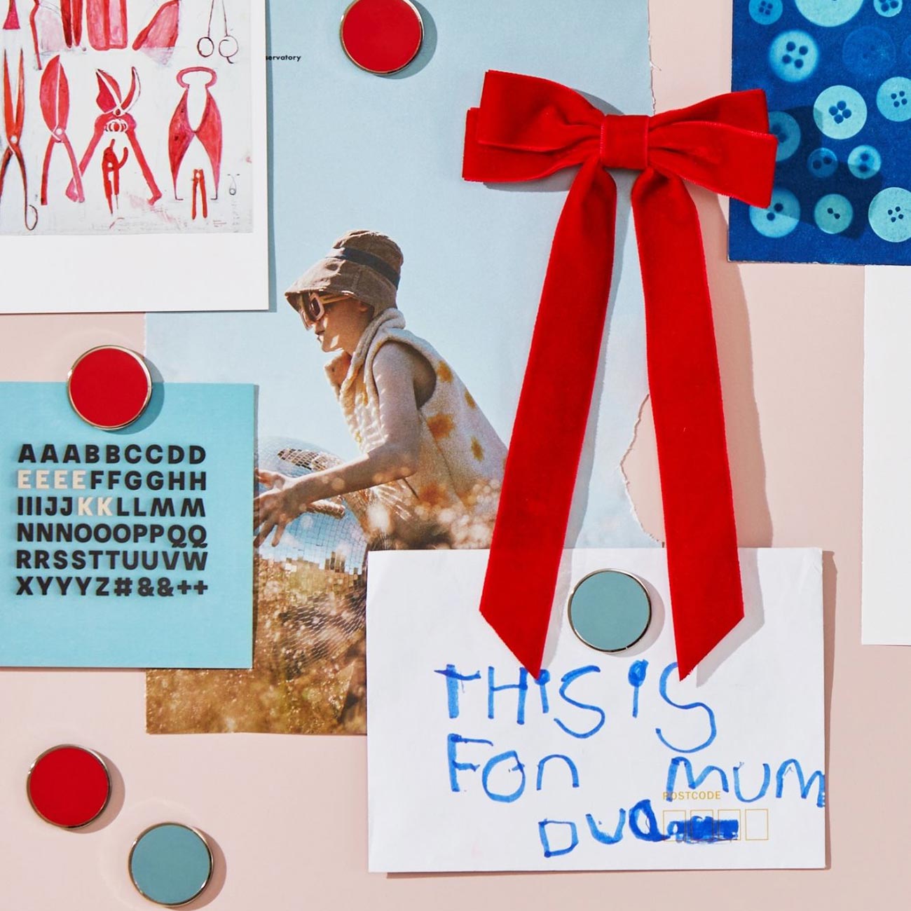 Mustard Made - The Buttons 6er Set blush