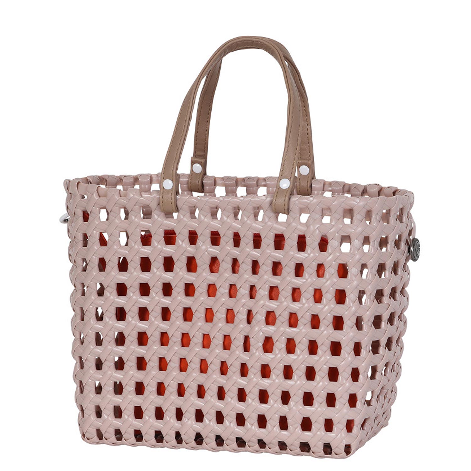 Handed By - Maze mini Handtasche orange