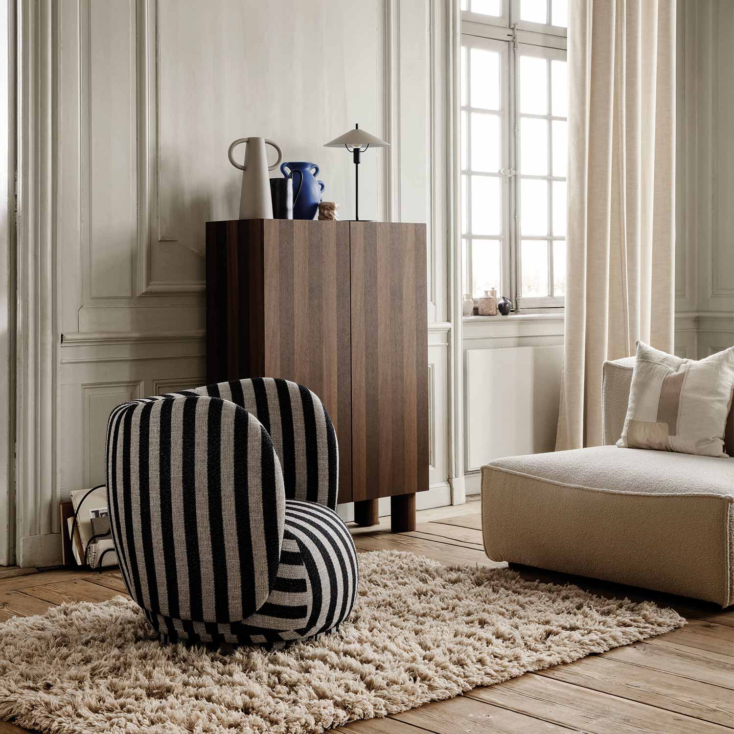 ferm living rico lounge chair ambiente wohnzimmer 85058