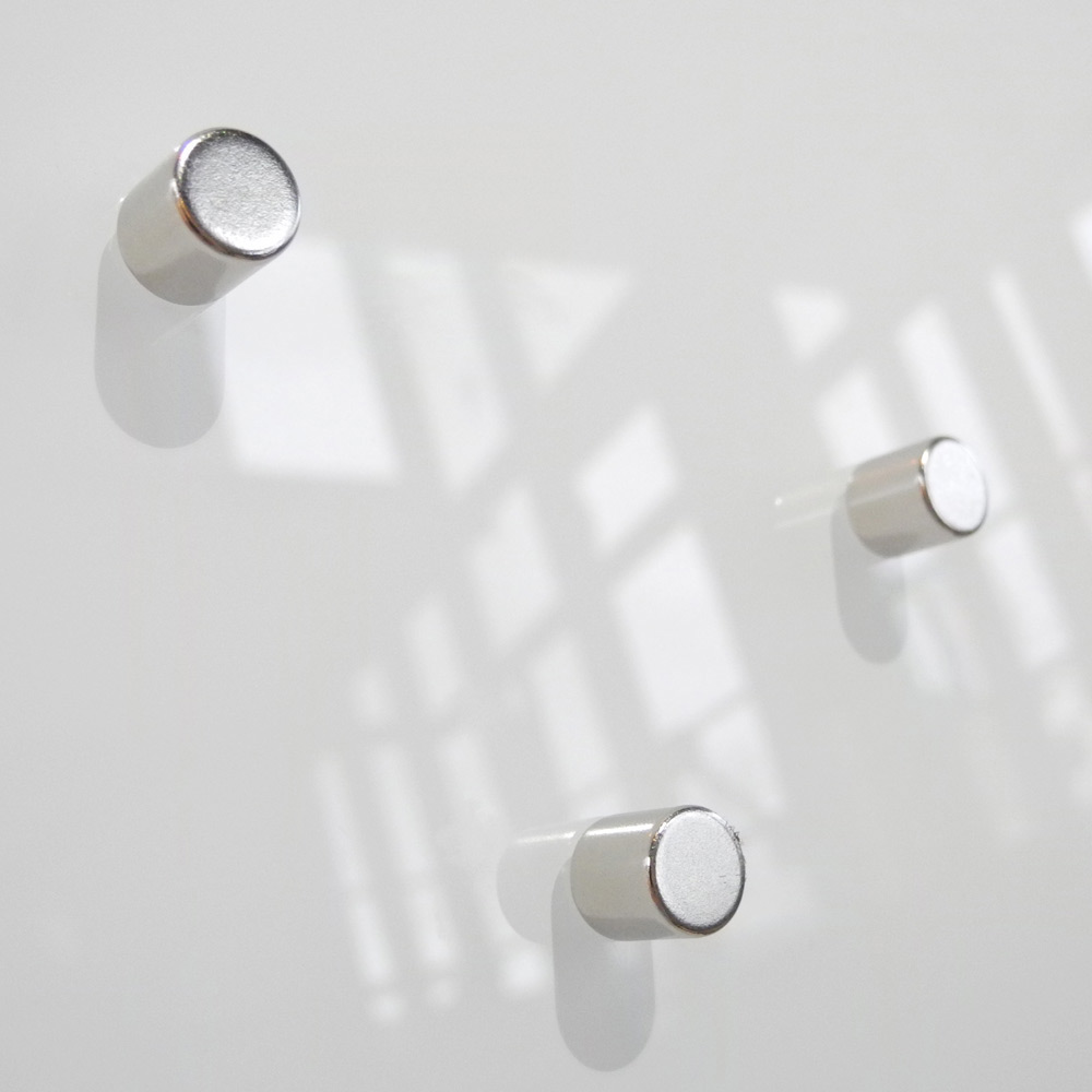 raum blick magnete zylinder weiss 3 13116