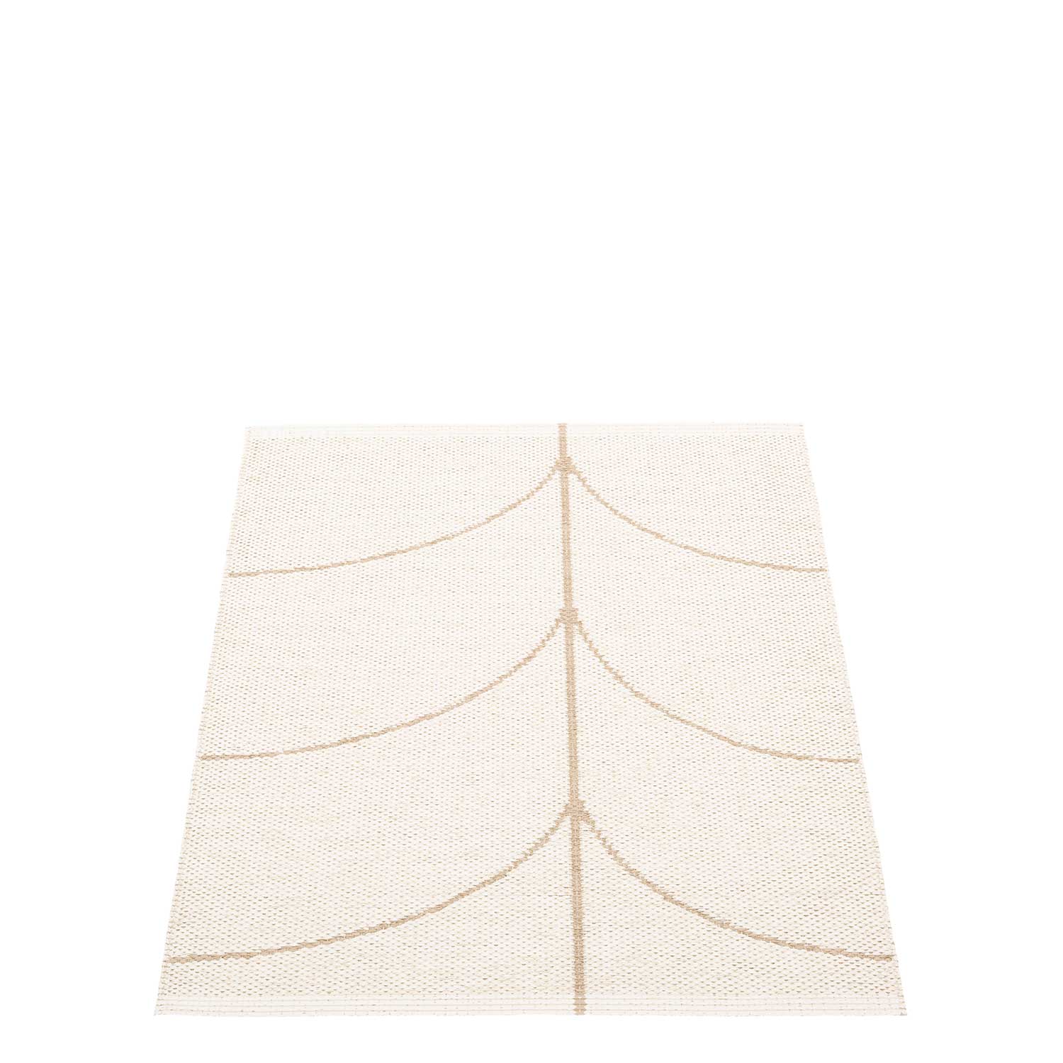 Pappelina - Leif Teppich 70x90 cm light nougat/vanilla