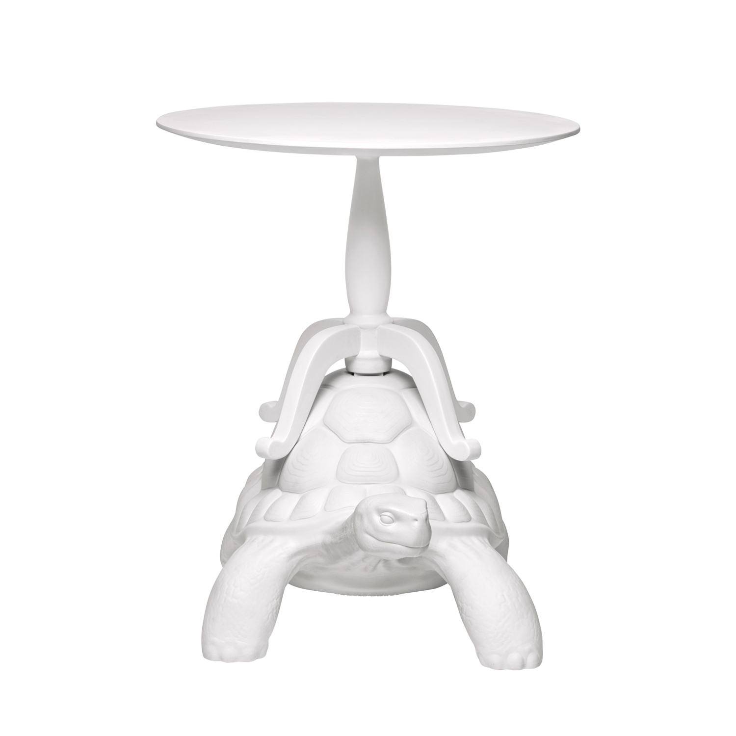 qeeboo tutle carry beistelltisch weiss frontal 97716