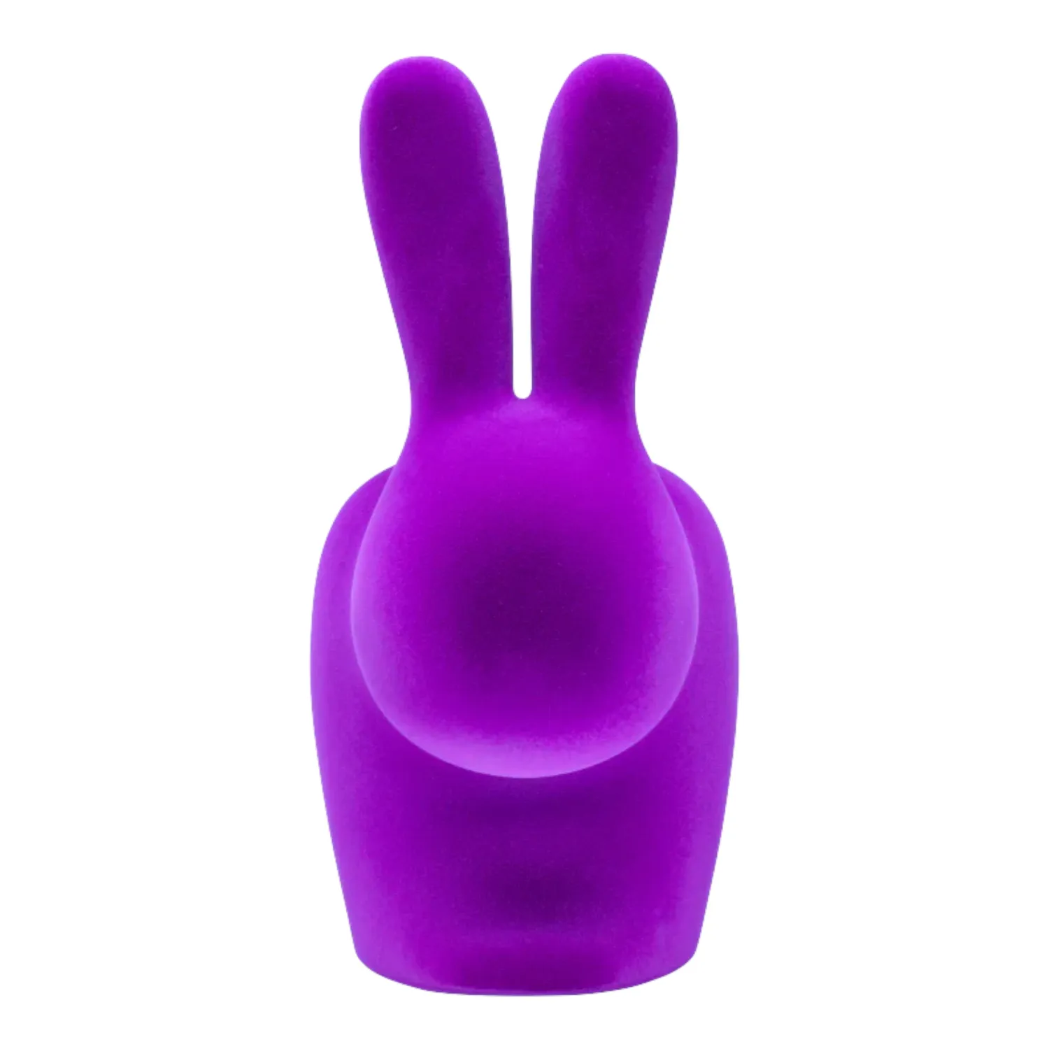 Qeeboo - Rabbit Stuhl Velvet Finish lila
