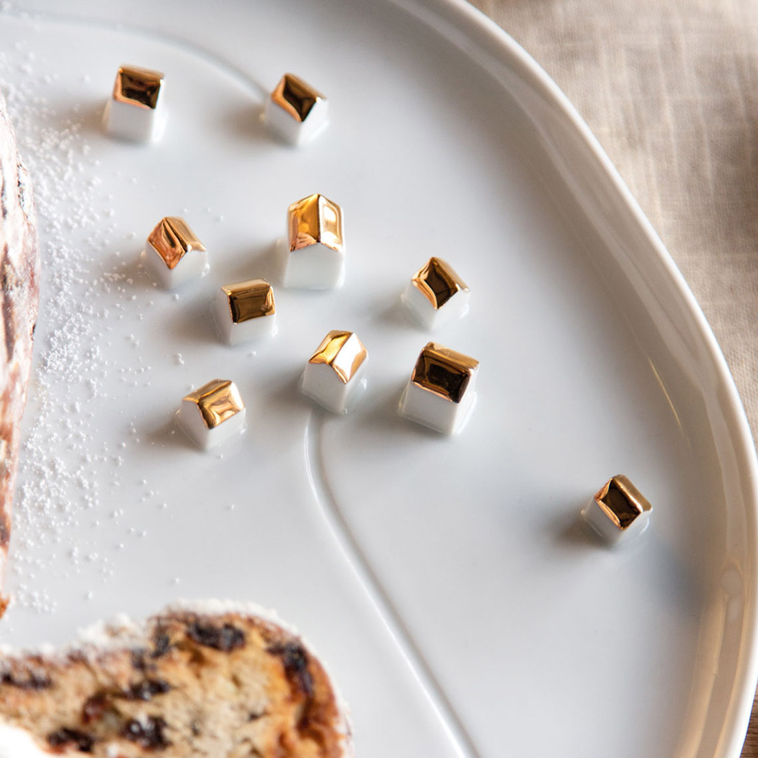 Räder Design - Porzellangeschichten Teller Dorf