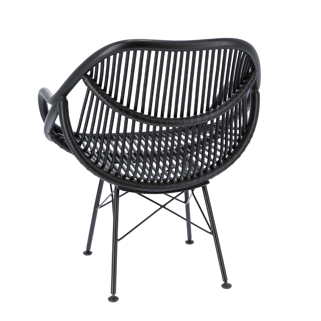 jan kurtz armlehnstuhl yara rattan wenge hinten 72679