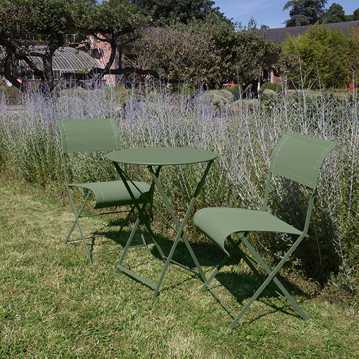 fermob dune premium stuhl kaktus mit tisch 64632