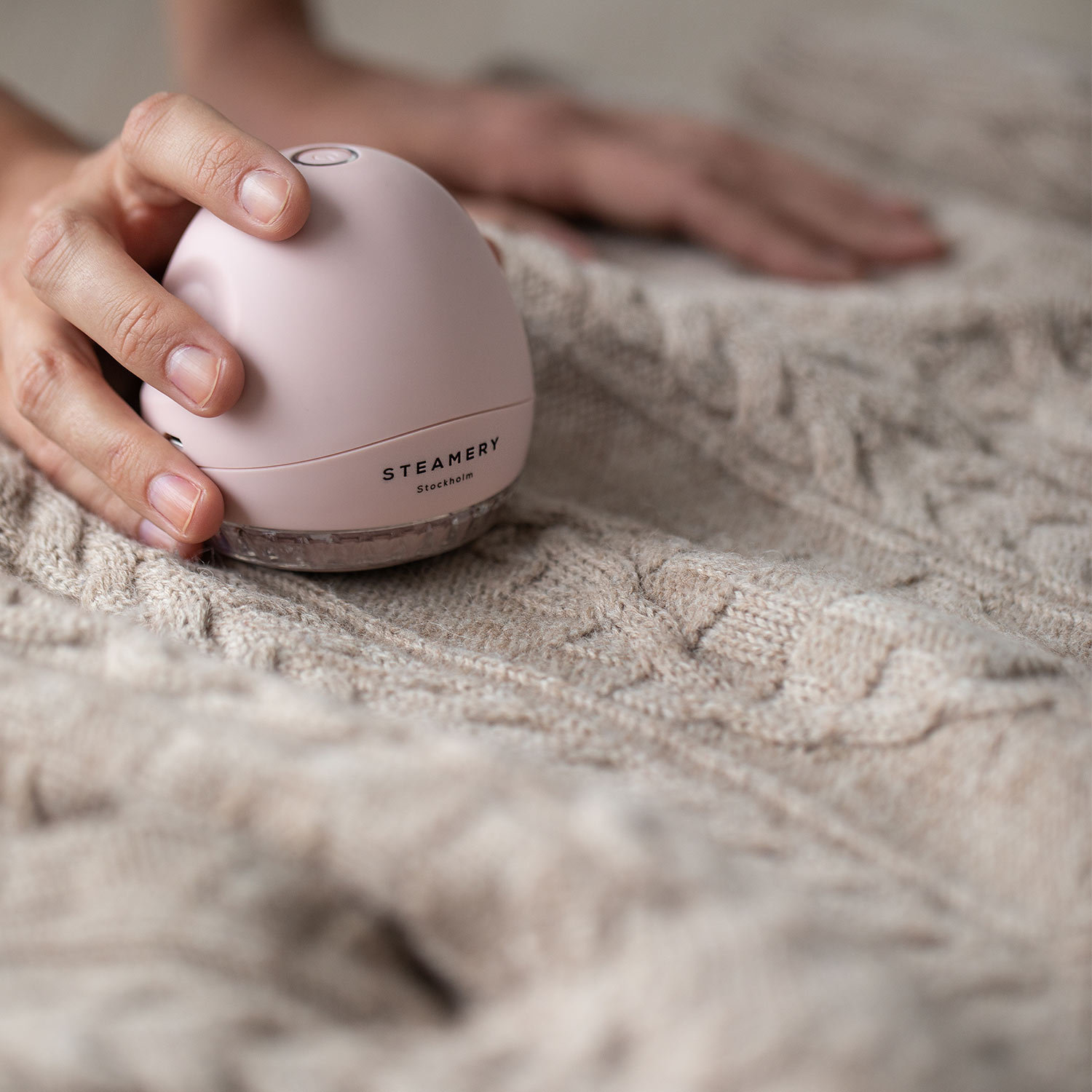 steamery pilo fabric shaver pink 63117