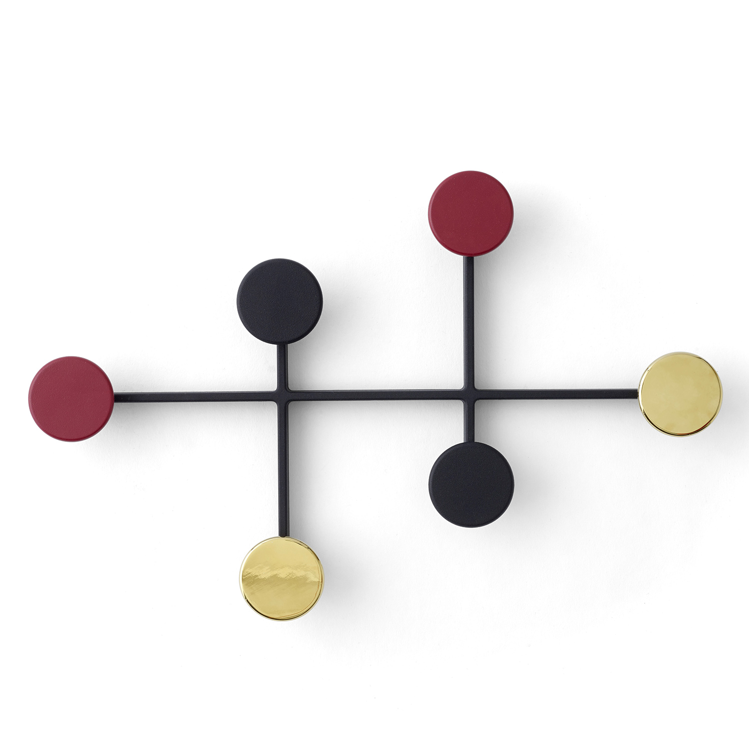 menu afteroom kleiderhaken schwarz messing 8900579 53786