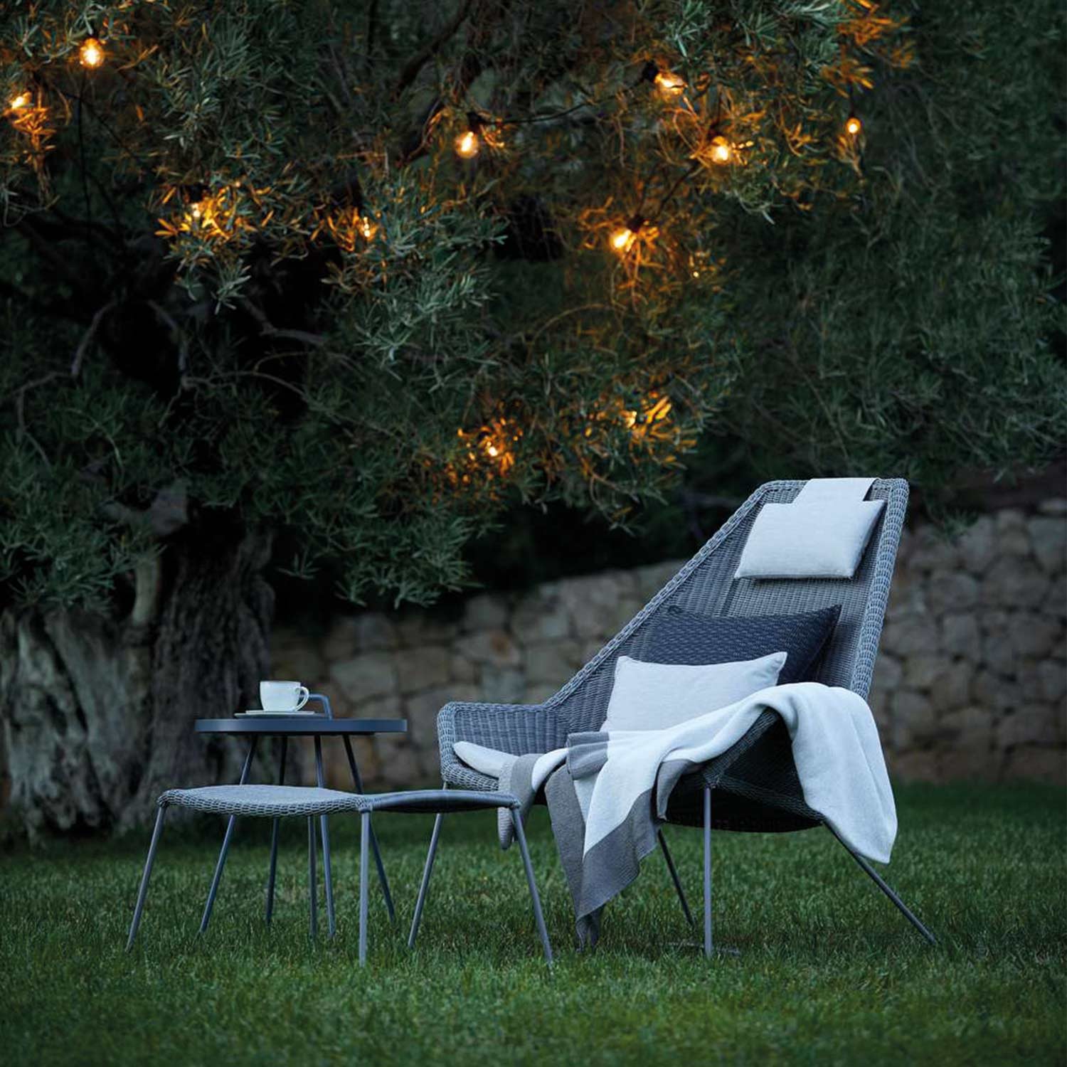 cane line breeze highback sessel hellgrau 78042