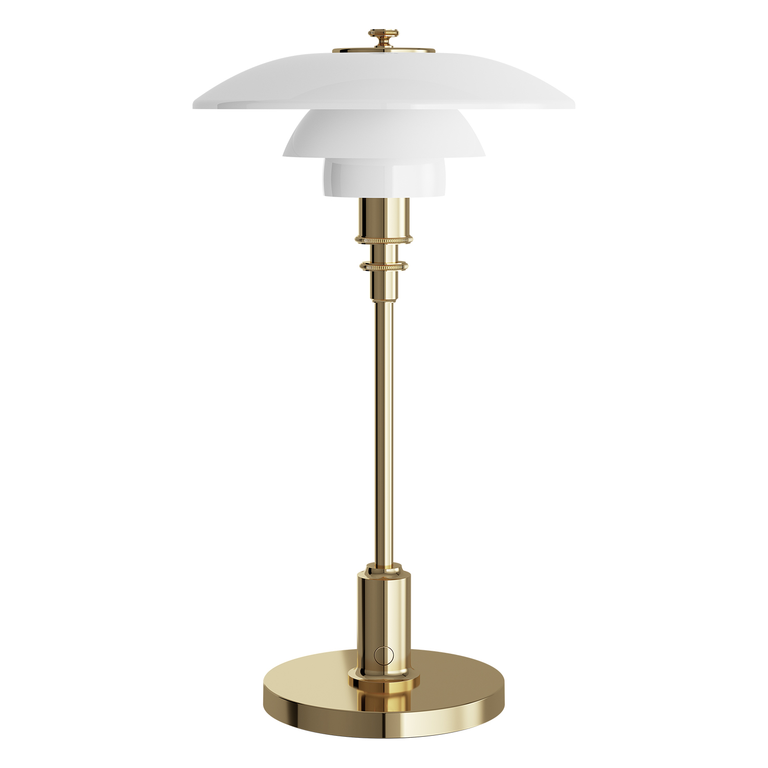 Louis Poulsen PH 2 1 Portable Tischlampe Messing 106279