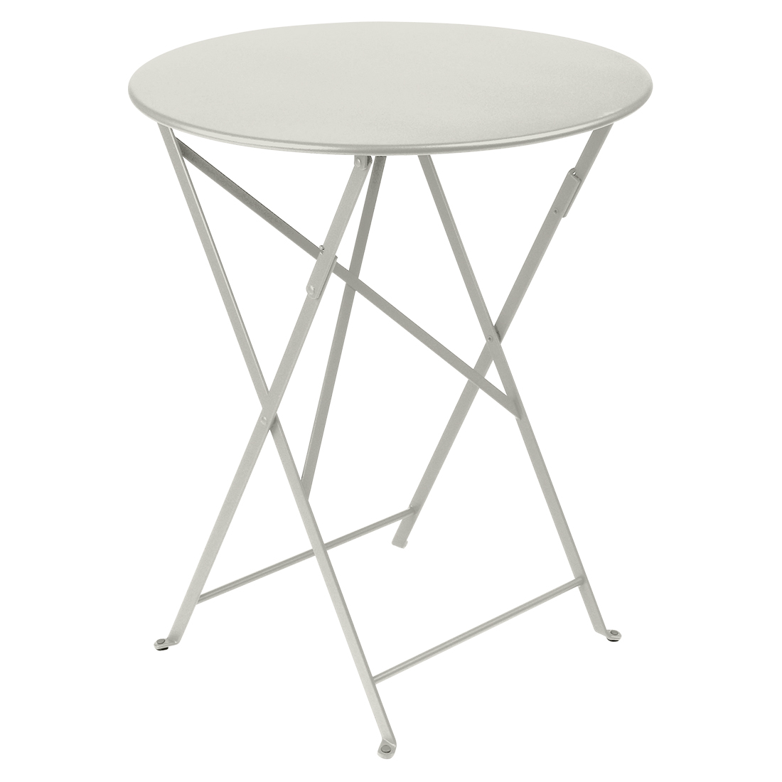 fermob bistro tisch 60cm lehmgrau A5 64141