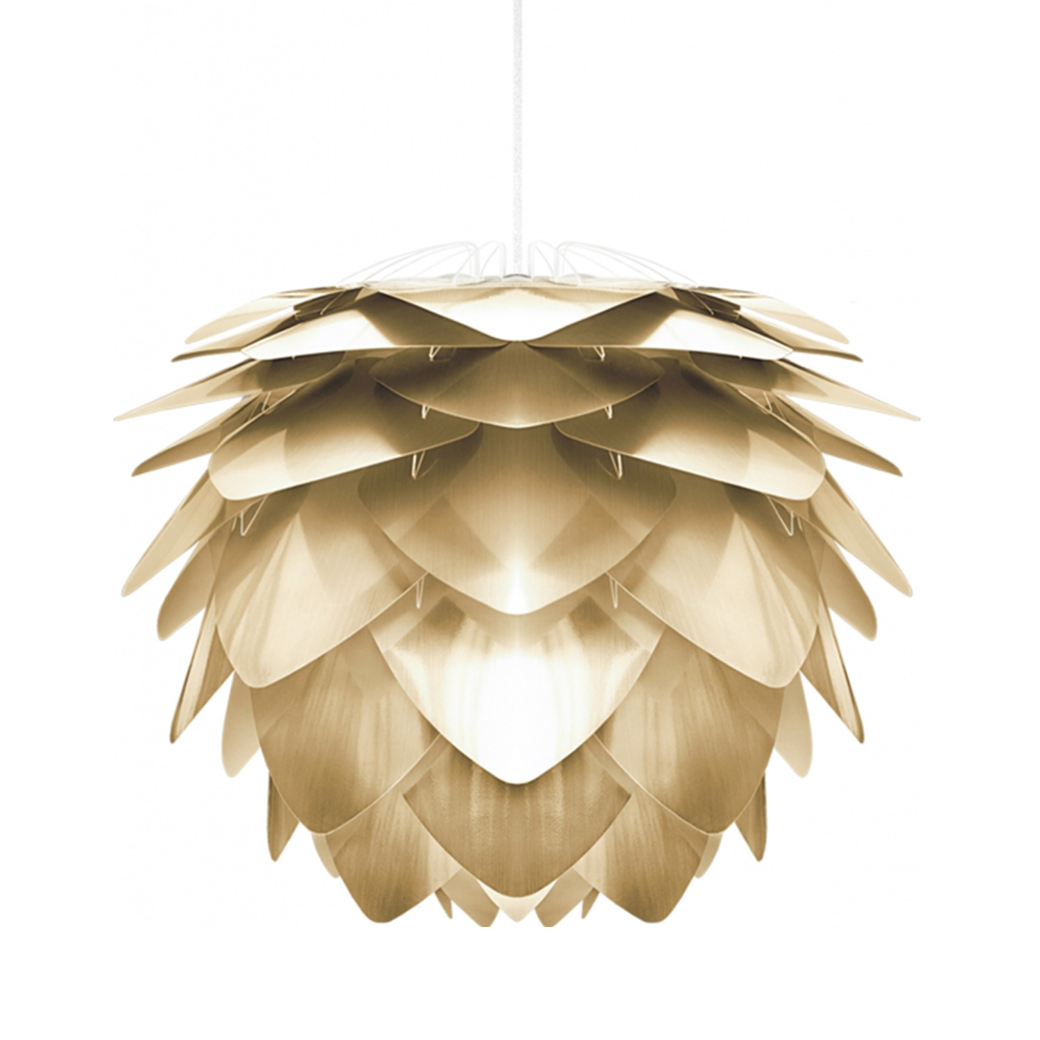 umage silvia messing weisses kabel 27851