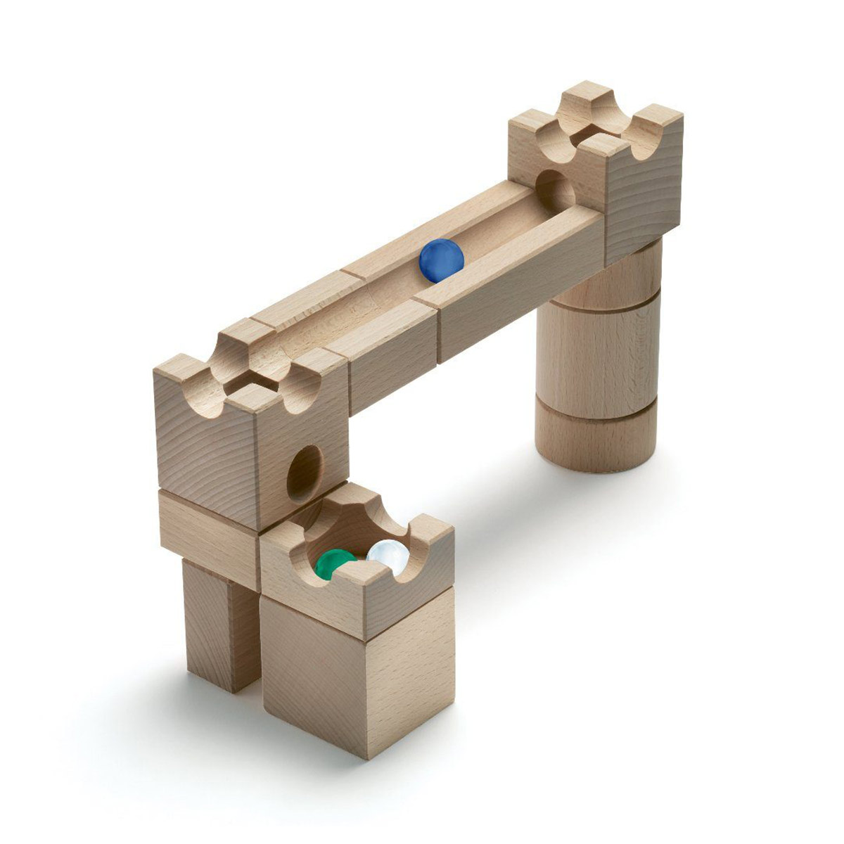 cuboro magnet kugelbahn holz extrakasten freisteller 86562