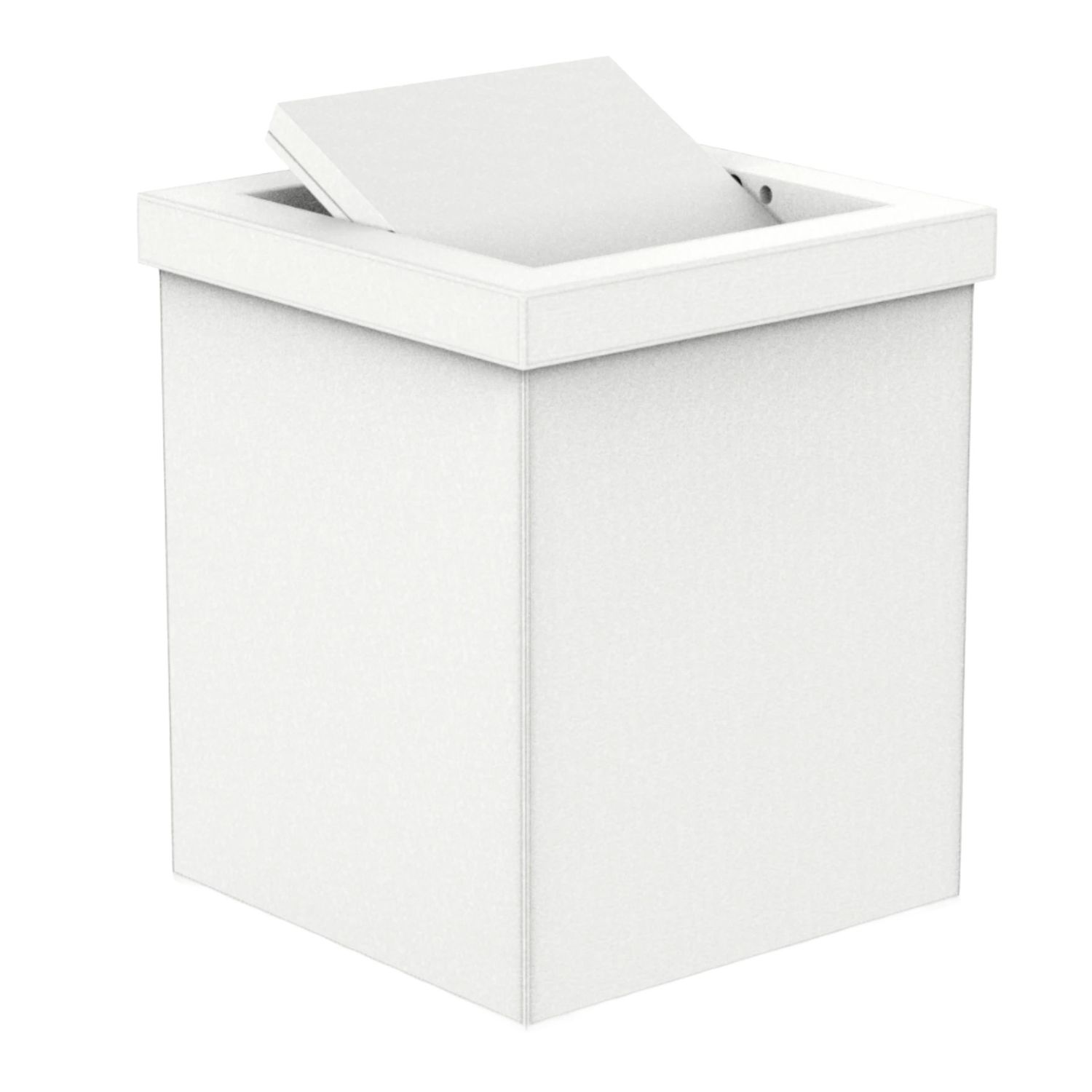 Decor Walther - Brownie PKMD Papierkorb mit Schwingd. weiß