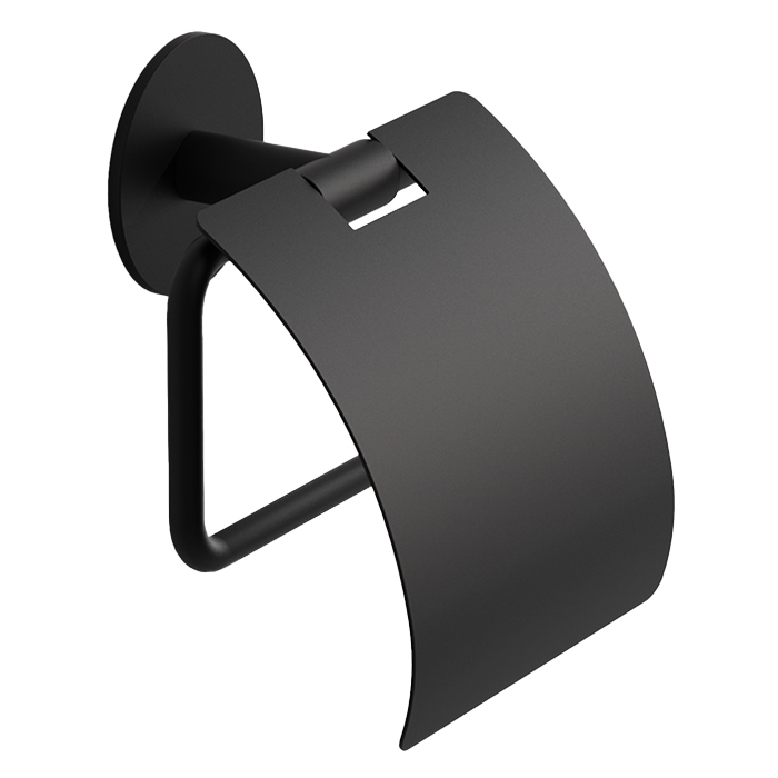 decor walther basic toilettenpapierhalter BA SK TPH 4 schwarz 0535860 92018