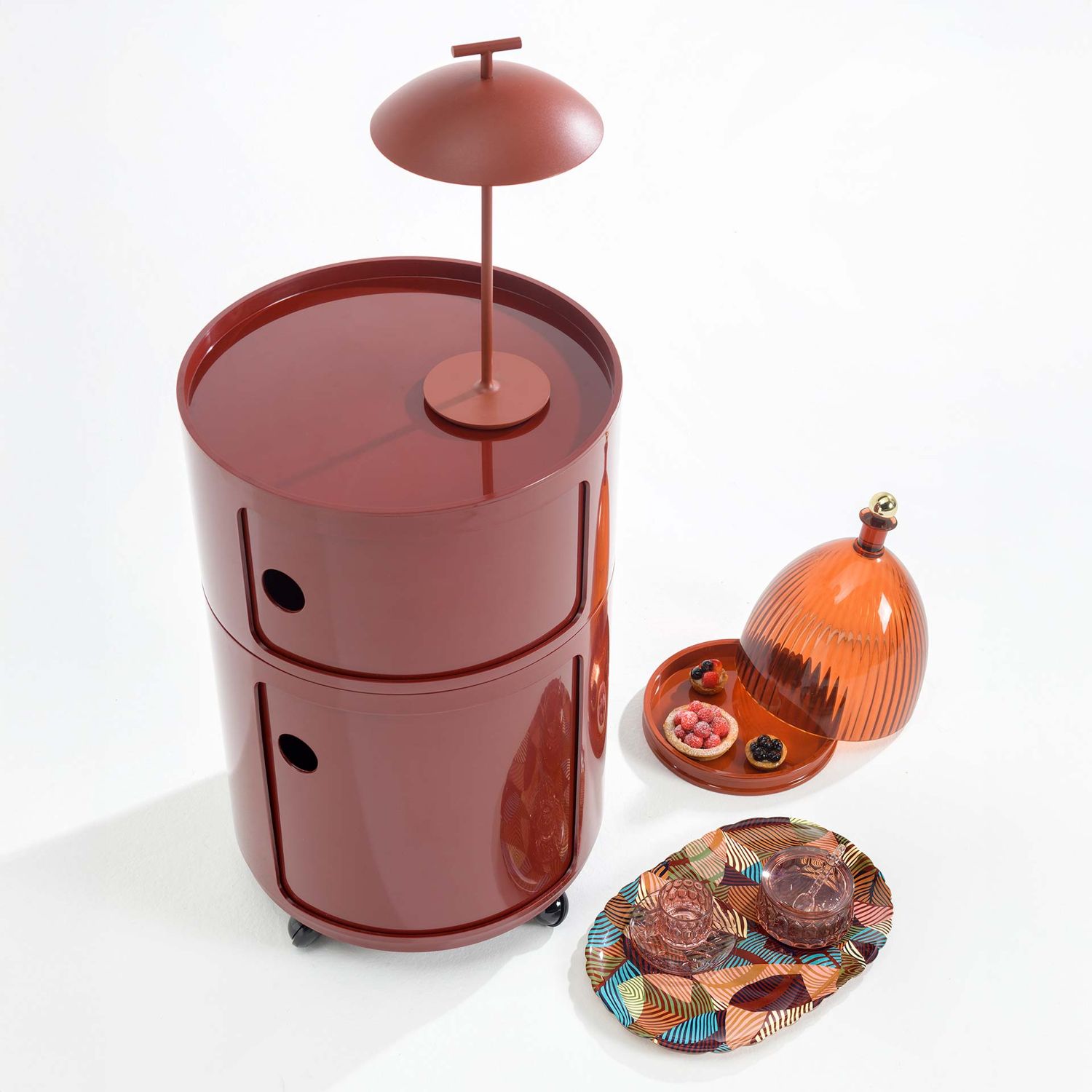 Kartell - Componibili new big 2 / 4922 taubengrau