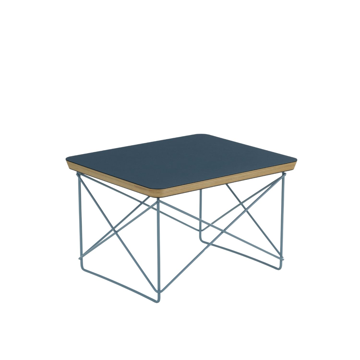 Vitra - Occasional Table LTR Linoleum smoke blue/himmelblau
