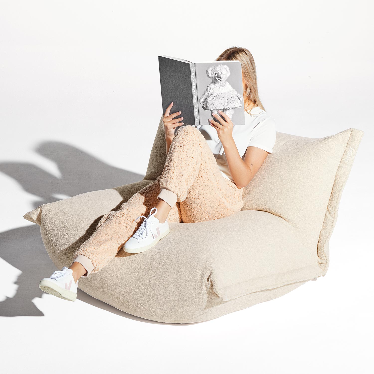 fatboy  the BonBaron sherpa ecru 76105