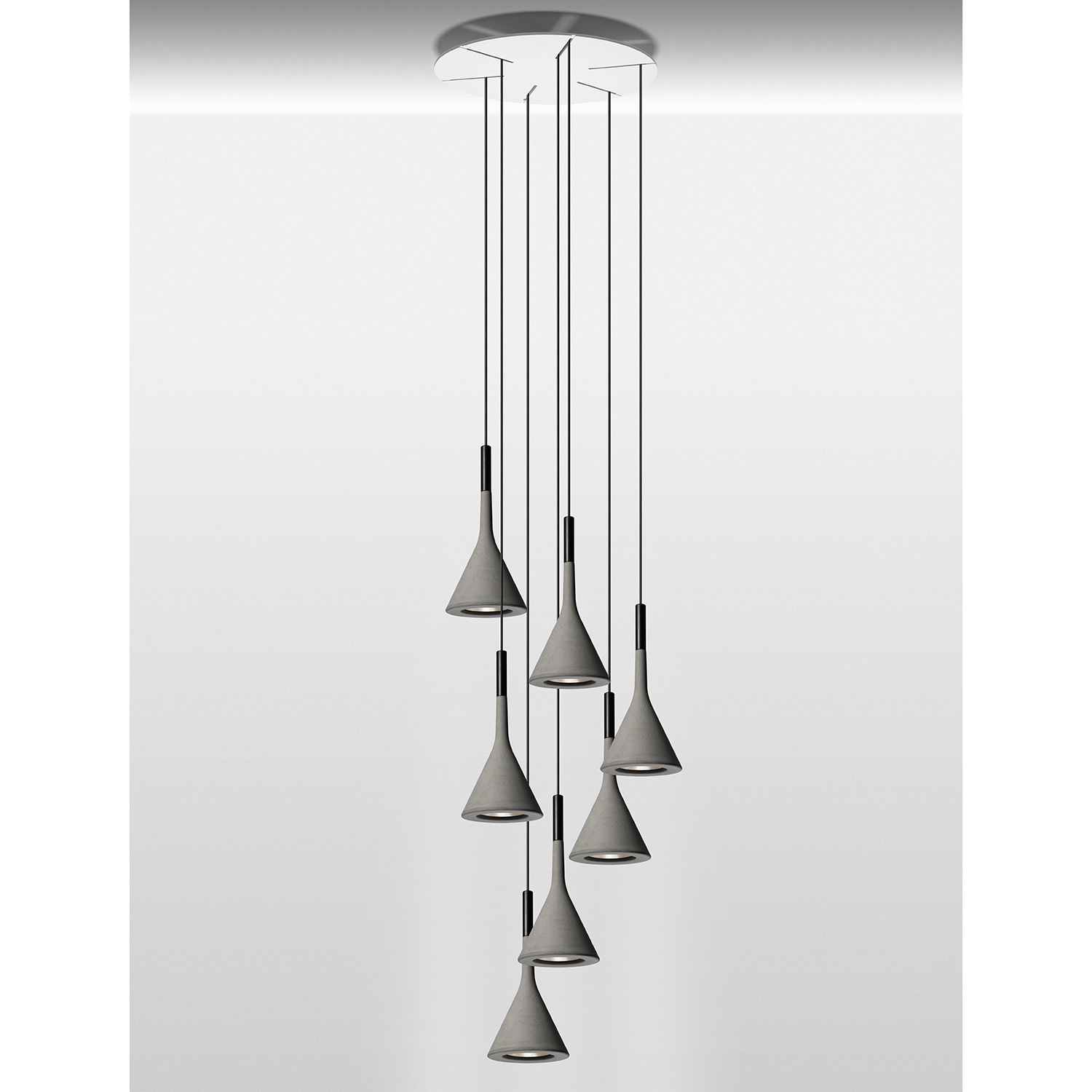 foscarini mehrfach baldachin mit aplomb 63745