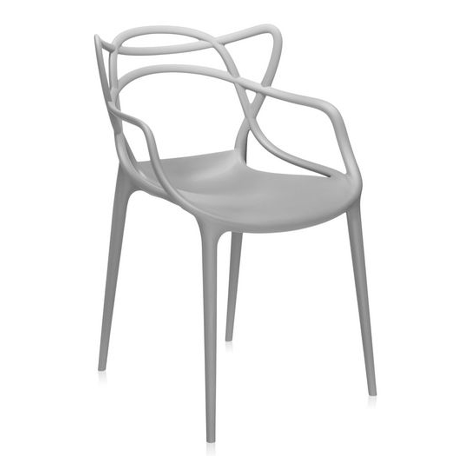 3 Masters Stuhl Kartell seite 2 grau