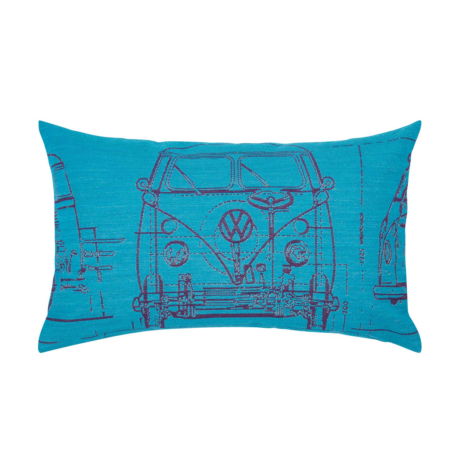 pad Volk kissenbezug blau 102109