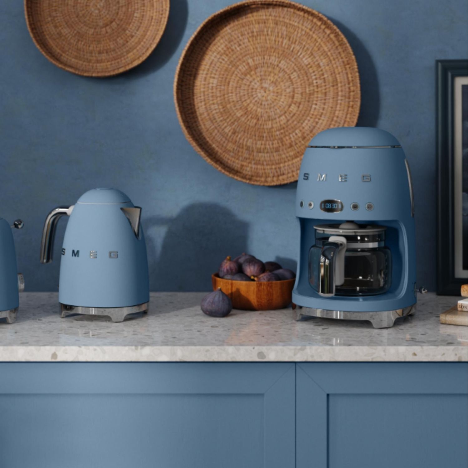 SMEG - Filterkaffeemaschine DCF02 schwarz matt