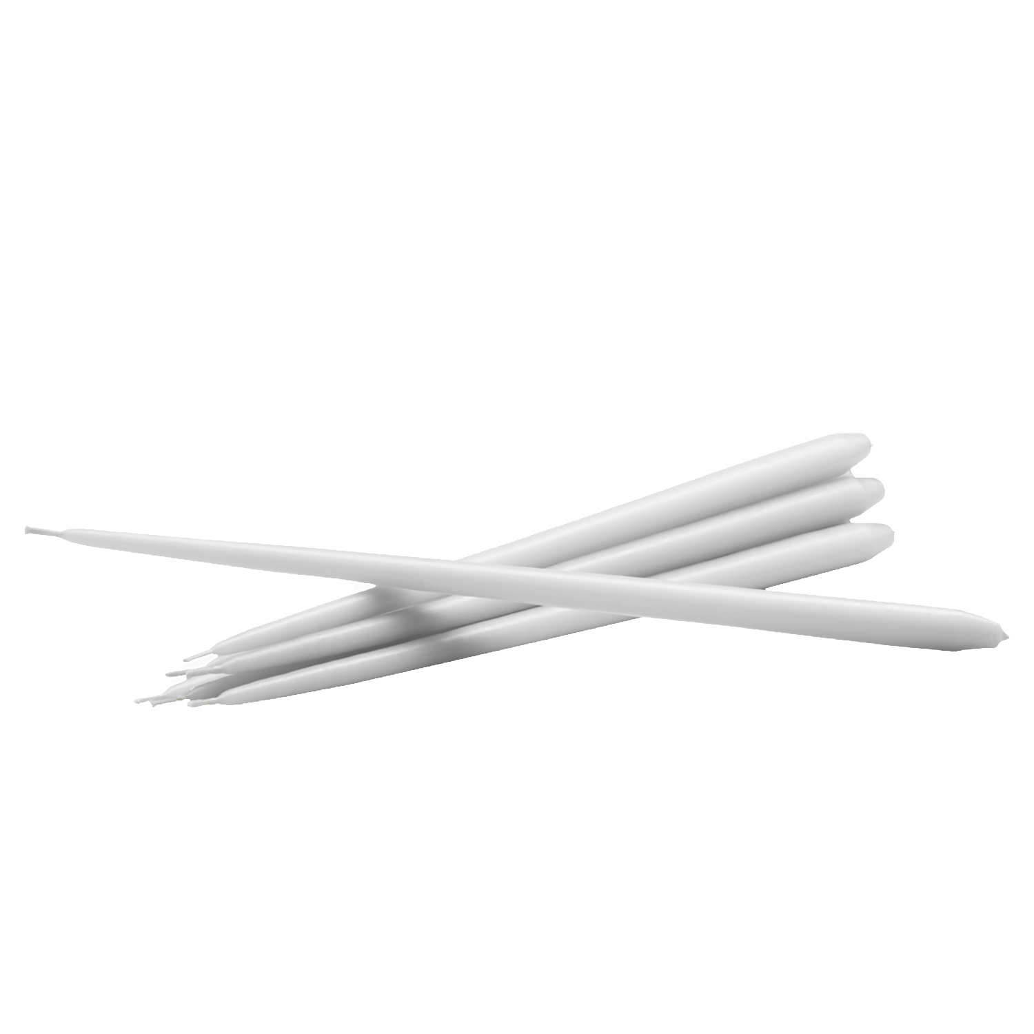 stoff nagel stabklerzen 6er set weiss 97109