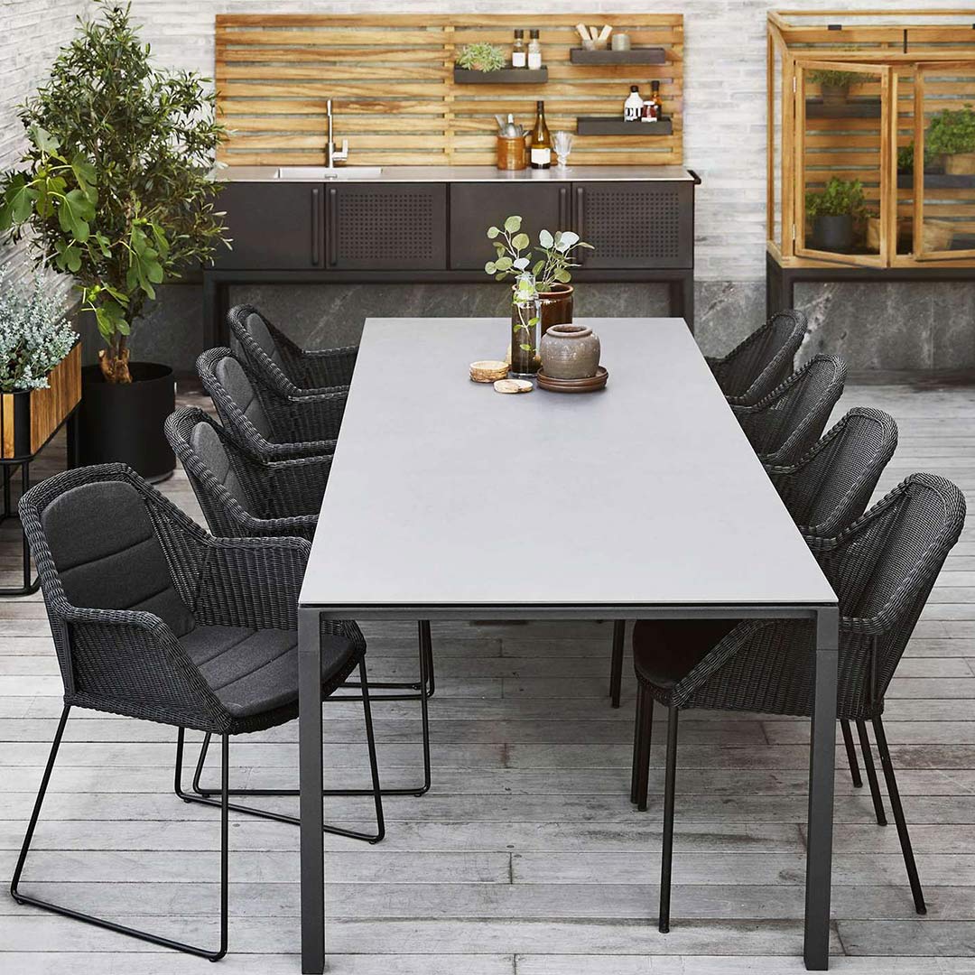 cane line breeze sessel sitzgruppe schwarz 78817