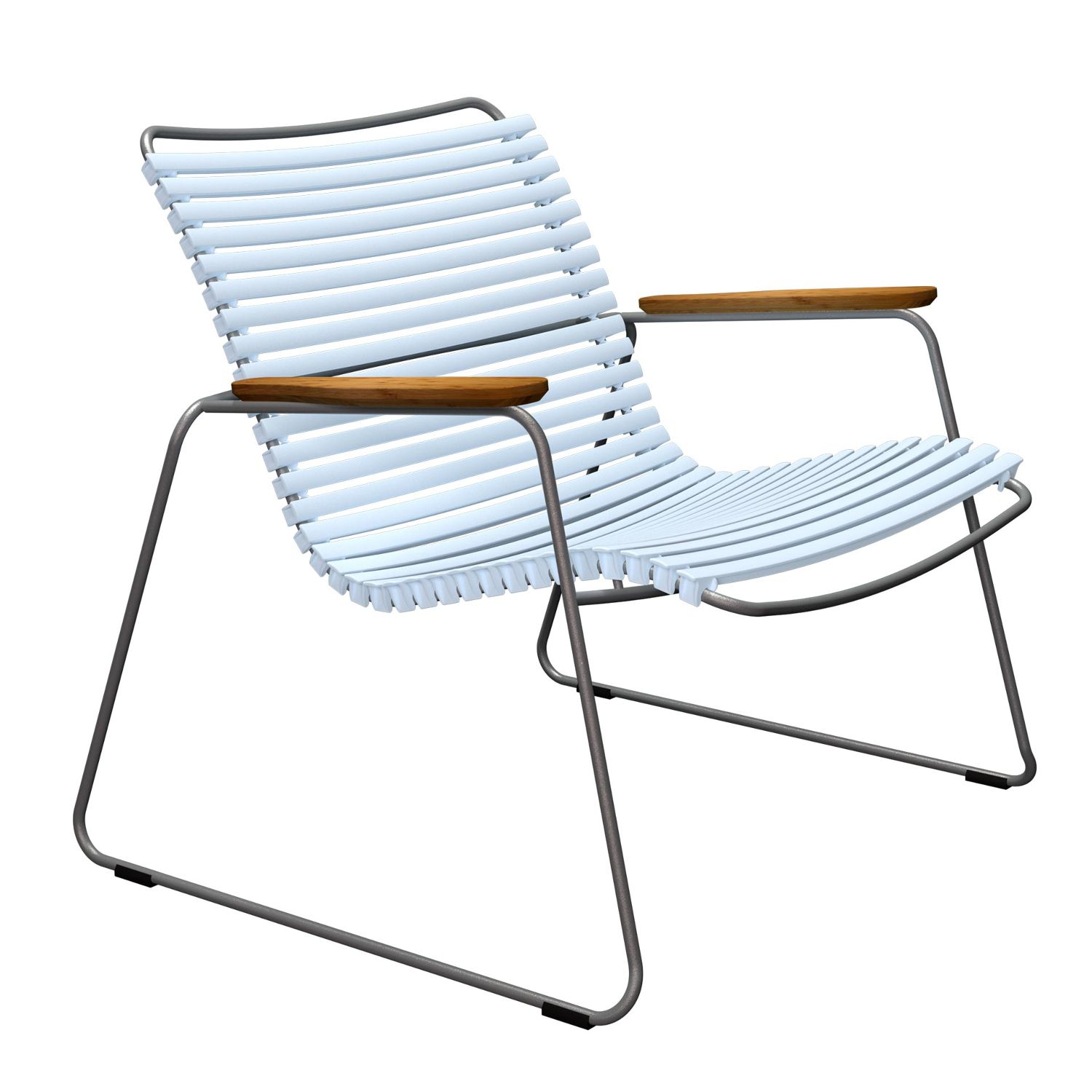 HOUE - Click Roomy Loungechair dusty hellblau