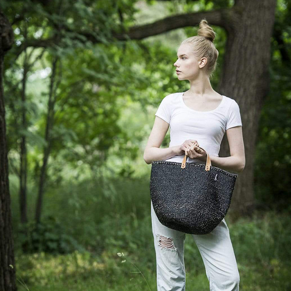 mifuko market basket M schwarz 1411S 2 96086