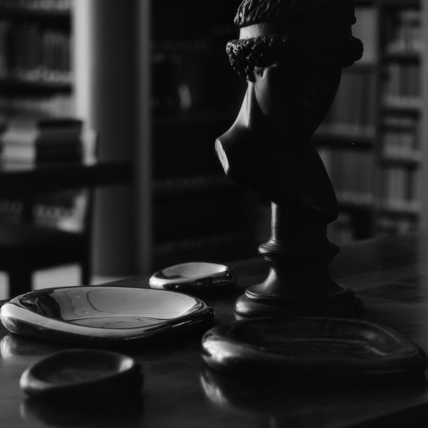 Ferm Living - Bellure Centrepiece Ø 35 cm silver