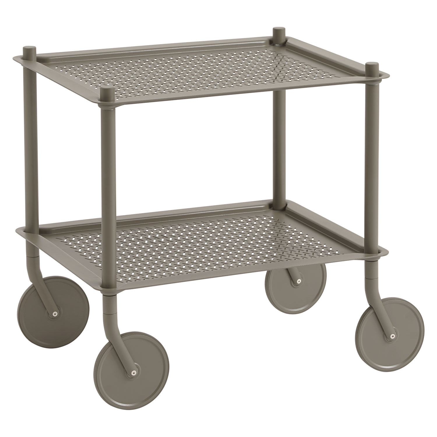 muuto Flow trolley 2 layer taupe 105267