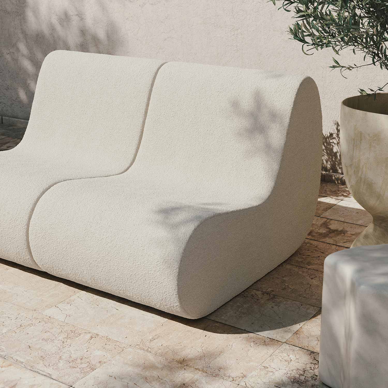 fermLIVING Rouli Mittelmodule Gartenmoebel 101560