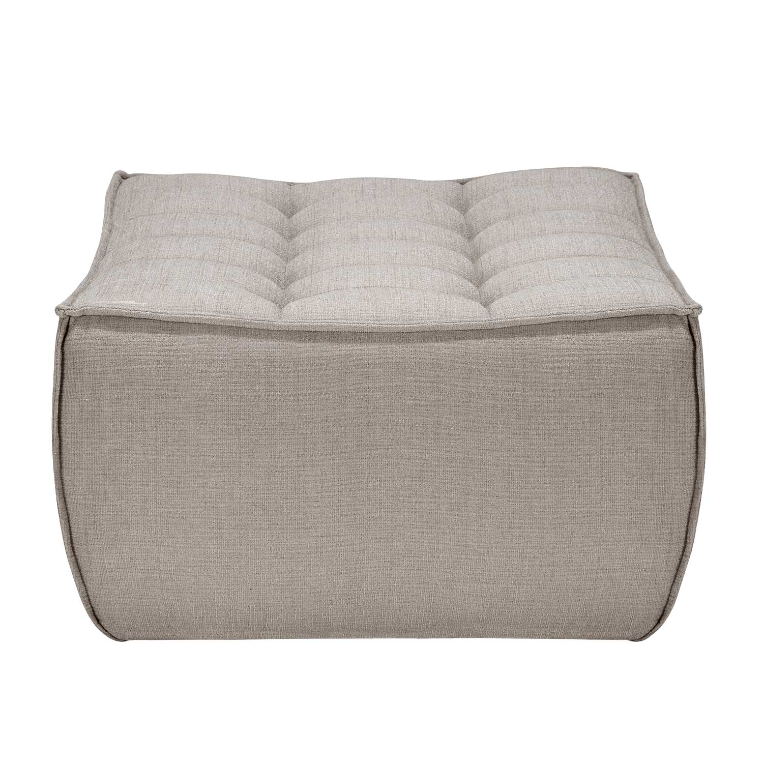 ethnicraft N701 sofa eco ecru hocker 20269 103890
