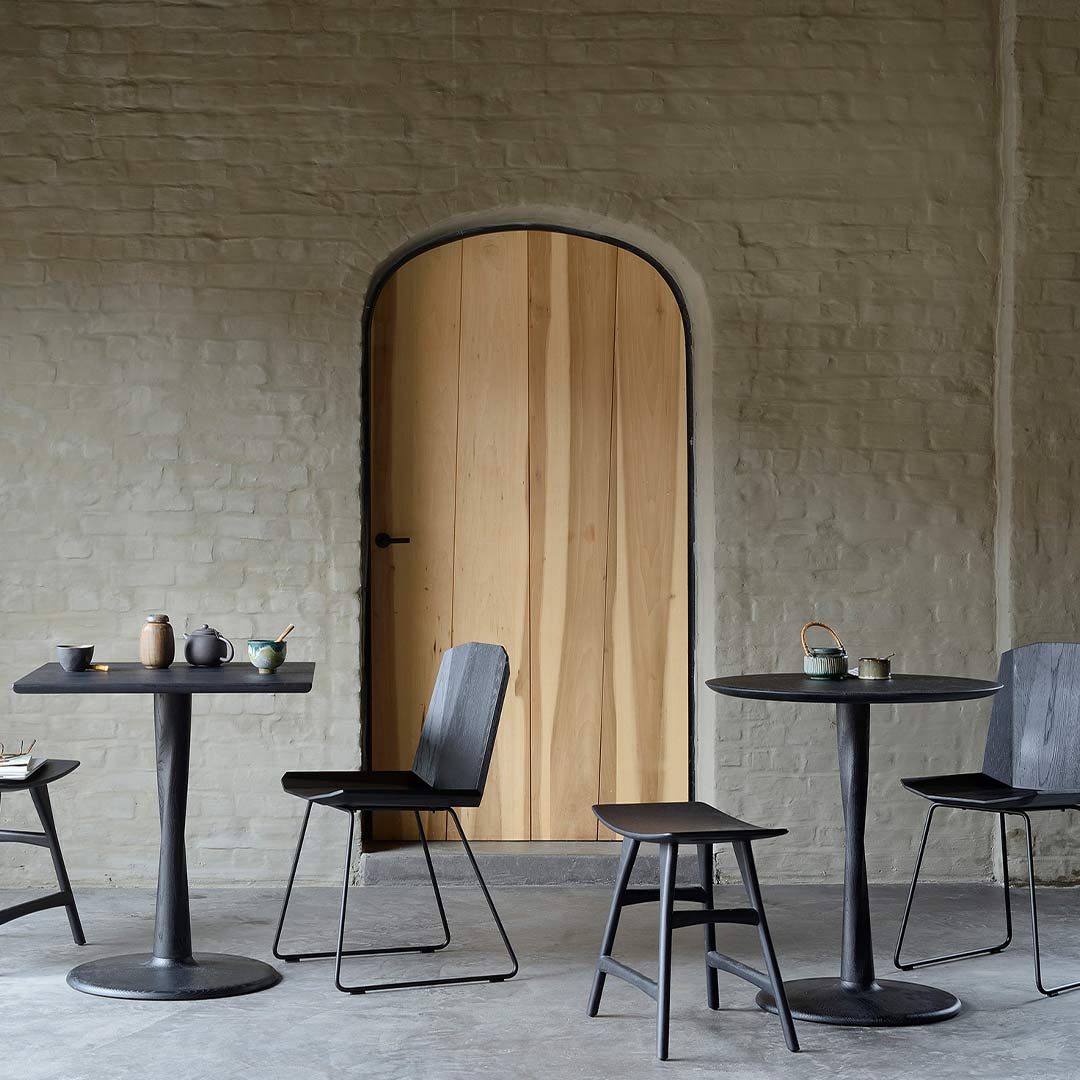 torsion tisch ethnicraft ambiente rund rechteckig schwarz 88743