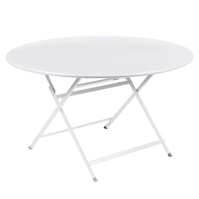 fermob caractere tisch 128cm baumwollweiss 593201 105626