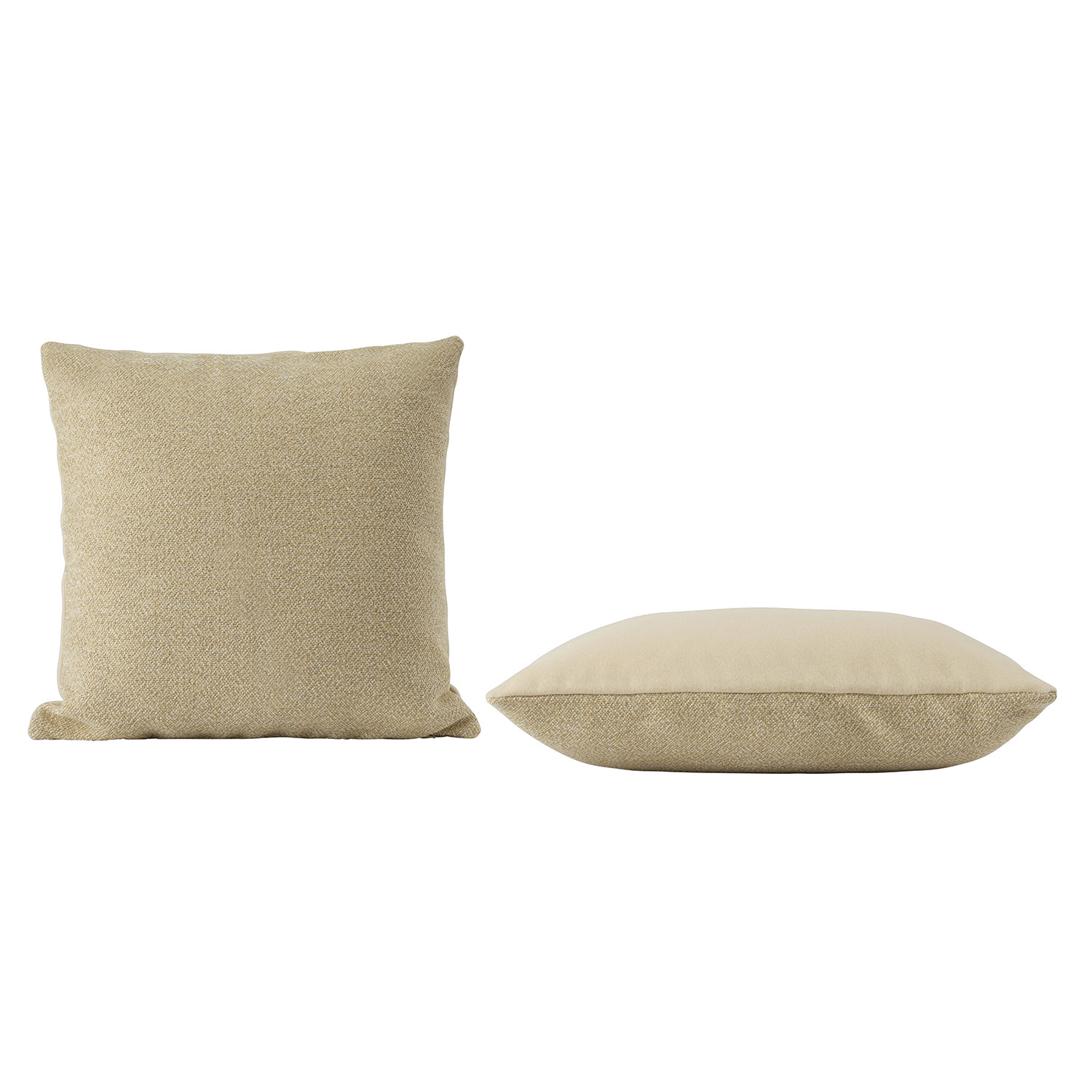 muuto mingle cushion 45x45 light yellow 2 93753