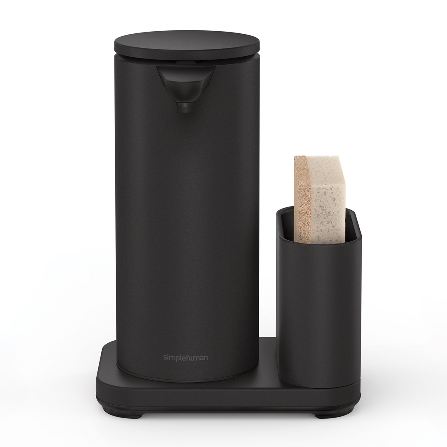 simplehuman sensorspender mit caddy matt schwarz set 98491