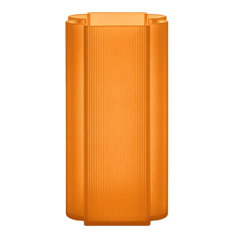 kartell okra vase orange 0158401 102074